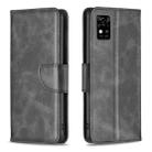 For ZTE Blade  A31 Lambskin Texture Leather Phone Case(Black) - 1