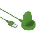 For Samsung Galaxy Watch5 / Watch5 Pro USB Vertical Magnetic Charger Holder(Green) - 1