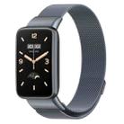 For Xiaomi Mi Band 7 Pro Milanese Stainless Steel Watch Band(Space Grey) - 1