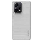 For Xiaomi Redmi Note 12 Pro+ 5G Global NILLKIN Frosted PC Phone Case(White) - 1