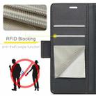 For Xiaomi Redmi Note 13 Pro 5G CaseMe 023 Butterfly Buckle Litchi Texture RFID Anti-theft Leather Phone Case(Black) - 6