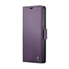 For Xiaomi Redmi Note 13 Pro 5G CaseMe 023 Butterfly Buckle Litchi Texture RFID Anti-theft Leather Phone Case(Pearly Purple) - 2
