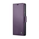 For Xiaomi Redmi Note 13 Pro+ 5G CaseMe 023 Butterfly Buckle Litchi Texture RFID Anti-theft Leather Phone Case(Pearly Purple) - 2