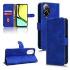 For Realme C67 4G Skin Feel Magnetic Flip Leather Phone Case(Blue) - 1
