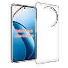 For Realme 12 Pro / 12 Pro+ 5G Waterproof Texture TPU Phone Case(Transparent) - 1