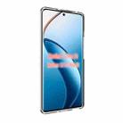 For Realme 12 Pro / 12 Pro+ 5G Waterproof Texture TPU Phone Case(Transparent) - 3