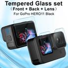 For GoPro HERO11 Black imak Rear Screen + Front Screen + Rear Camera Lens Tempered Glass Film - 2
