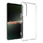 For Sony Xperia 1 VI Waterproof Texture TPU Phone Case(Transparent) - 1