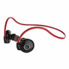 AWEI A845BL Sports Bluetooth CSR4.1 Earphone Wireless In-Ear Earbuds With Mic, For iPhone, Samsung, Huawei, Xiaomi, HTC and Other Smartphones, All Audio Devices (Red) - 1
