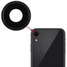 Back Camera Bezel with Lens Cover for iPhone XR(Black) - 1