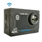 HAMTOD S9 UHD 4K WiFi  Sport Camera with Waterproof Case, Generalplus 4247, 2.0 inch LCD Screen, 170 Degree Wide Angle Lens (Black) - 1