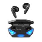 G20 TWS 5.2 Binaural True Stereo Touch Gaming Bluetooth Earphone(Black) - 1