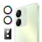 For Xiaomi Redmi 13C ENKAY Hat-Prince 9H Rear Camera Lens Aluminium Alloy Tempered Glass Film(Colorful) - 1