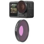 JSR Diving Color Lens Filter For DJI Osmo Action 3(Purple)