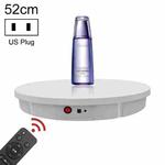 52cm Remote Control Electric Rotating Turntable Display Stand Video Shooting Props Turntable, Plug-in Power, Power Plug:US Plug(White)