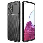 For OnePlus Nord  20 5G Carbon Fiber Texture Shockproof TPU Phone Case(Black)
