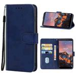 Leather Phone Case For Ulefone Armor X5 Pro(Blue)