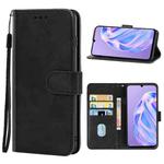 Leather Phone Case For Ulefone Note 6P(Black)
