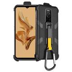 For Ulefone Armor 17 Pro Ulefone Back Clip Phone Case with Carabiner (Black)