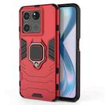 For OnePlus Ace Racing Magnetic Ring Holder PC + TPU Phone Case(Red)