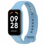 For Redmi Band 2 Solid Color Silicone Integrated Watch Band(Sky Blue)