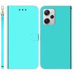 For Xiaomi Redmi Note 12 Pro+ Imitated Mirror Surface Horizontal Flip Leather Phone Case(Mint Green)