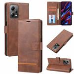 For Xiaomi Redmi Note 12 Pro+  5G China Classic Wallet Flip Leather Phone Case(Brown)