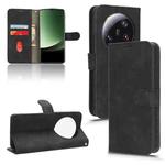 For Xiaomi 13 Ultra Skin Feel Magnetic Flip Leather Phone Case(Black)