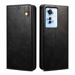 For OPPO Reno11 F / F25 Pro Oil Wax Crazy Horse Texture Leather Phone Case(Black)
