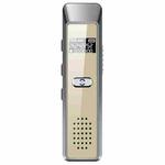 JNN Q7 Mini Portable Voice Recorder with OLED Screen, Memory:8GB(Grey+Gold)