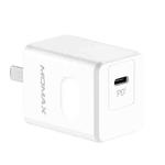 MOMAX UM15 PD 20W Single Port Quick Charging Travel Charger Power Adapter(White)