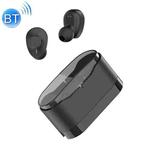 AIN MK-X50S TWS In-ear Bluetooth Earphone with Charging Box & USB Charging Cable & Battery Digital Display, Supports Calls & & Voice Assistant & Memory Pairing(Black)