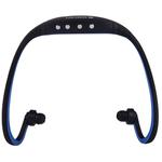 SH-W3 Life Waterproof Sweatproof Stereo Sports Earbud Earphone In-ear Headphone Headset with Micro SD / TF Card, For Smart Phones & iPad & Laptop & Notebook & MP3 or Other Audio Devices, Maximum SD Card Storage: 32GB(Black + Dark Blue)