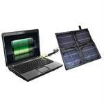 Portable 4 x 2.5 W Solar Panel-Multi-Functional Battery chargers, it can Charge PC with DC Plug