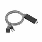 Dongle USB Male + USB Female to HDMI Male 1080P HDMI Cables Adapter