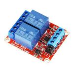 2 Way 5V Relay Module With Optocoupler Isolation Supports High And Low Level Trigger Expansion Board