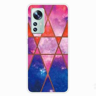 For Xiaomi 12 / 12X 5G Marble Pattern TPU Phone Case(HC-A5)