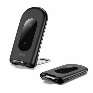 DUZZONA W2 15W QI Wireless Charger Phone Holder with Ambient Light(Black)