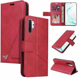 For Samsung Galaxy A32 5G GQUTROBE Right Angle Leather Phone Case(Red)
