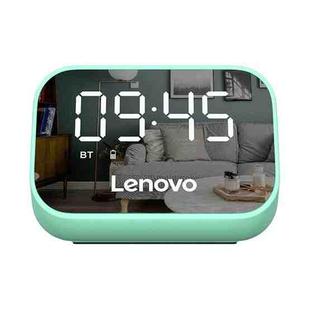 Lenovo TS13 Wireless Portable Subwoofer Stereo Bluetooth Speaker Smart Alarm Clock(Green)