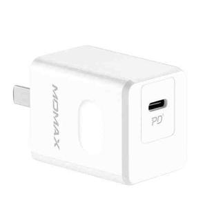 MOMAX UM15 PD 20W Single Port Quick Charging Travel Charger Power Adapter(White)