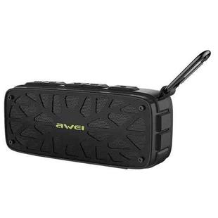awei Y330 Outdoor Portable Bluetooth Speaker, Support AUX / FM / TF Card / U Disk, For iPhone, Galaxy, Xiaomi, Huawei, HTC, Sony and Other Smartphones (Black)