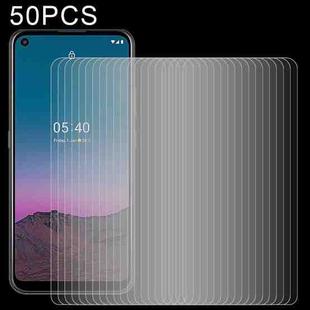 50 PCS For Nokia 5.4 0.26mm 9H 2.5D Tempered Glass Film