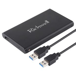 Richwell SATA R2-SATA-500GB 500GB 2.5 inch USB3.0 Super Speed Interface Mobile Hard Disk Drive(Black)