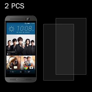 2 PCS for HTC One M9 0.26mm 9H Surface Hardness 2.5D Explosion-proof Tempered Glass Screen Film