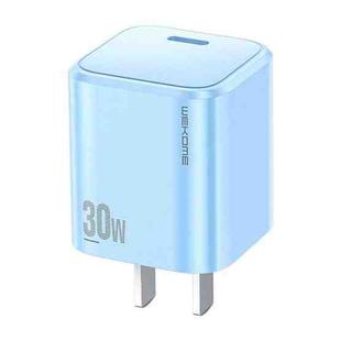 WK WP-U151 30W Powerful Series PD Fast Charger, Specification:CN Plug(Blue)