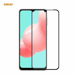 For Samsung Galaxy A32 5G ENKAY Hat-Prince Full Glue 0.26mm 9H 2.5D Tempered Glass Full Coverage Film