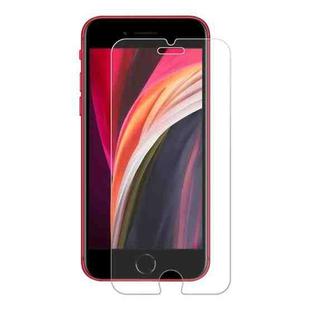 For iPhone SE 2022 / 2020 1pcs ENKAY Thickened Glue No White Edge 0.26mm 9H 2.5D Tempered Glass Film
