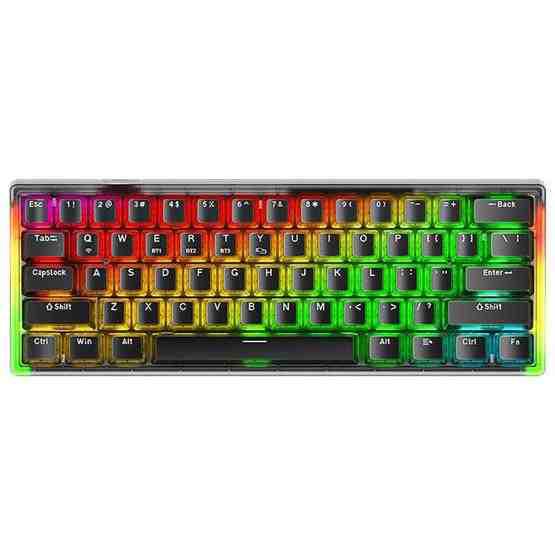 AULA F3261 Wireless Bluetooth Tri Mode RGB Mechanical Keyboard Red