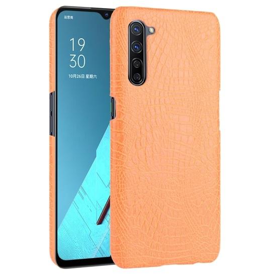 For OPPO Find X2 Lite Reno 3 5G Shockproof Crocodile Texture PC PU